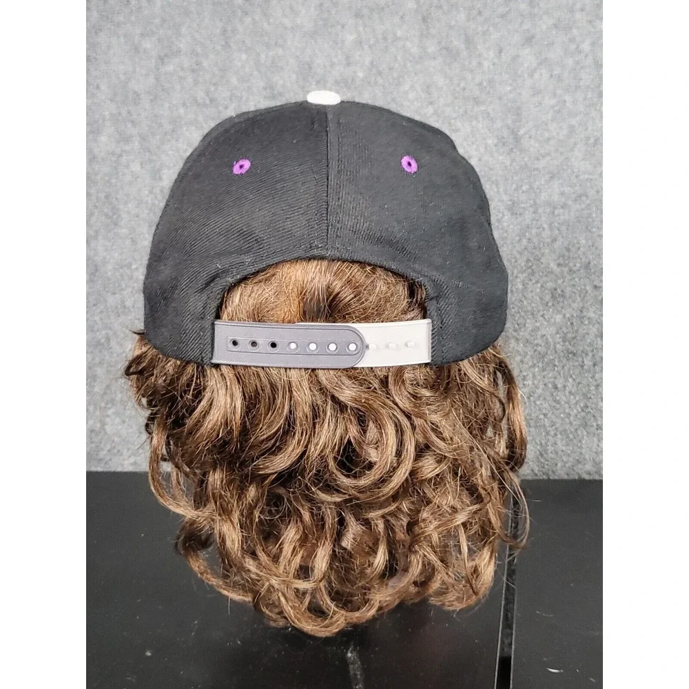 LOS ANGELES KINGS Zephyr NHL HOCKEY HAT Purple Black Casual Sportswear School‎ - Picture 3 of 7